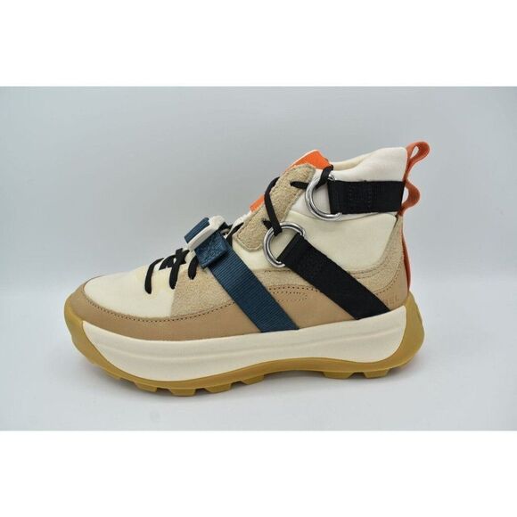 Sorel Womens Size 7 ONA 503 EQ Ceramic Chalk Mid Sneakers Boots Shoes - Picture 5 of 12